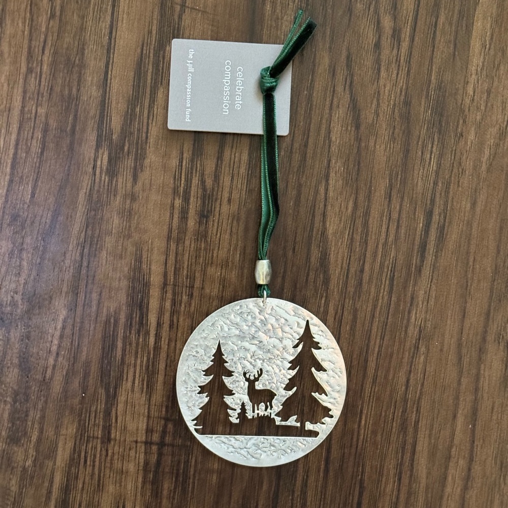 J.jill compassion fund deer ornaments